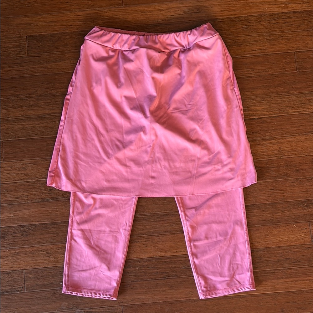 Pink Skirted Leggings